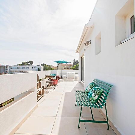 Apartamento Magnifique duplex dernier étage, grande terrasse Montpellier Exterior foto
